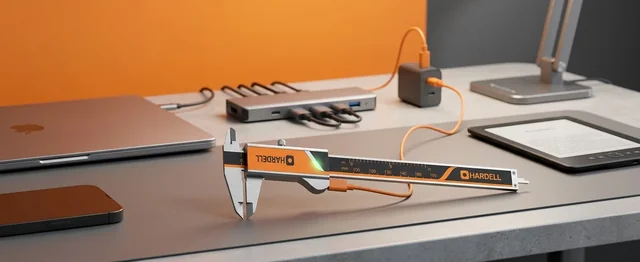 ACCUMEASURE professional caliper in office setting